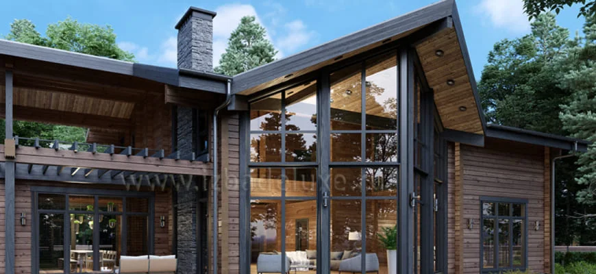 Проекты и цены на дома из клееного бруса