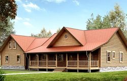 Проект дома из клееного бруса «Виндзор» Проект дома из клееного бруса «Виндзор»